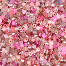 Vidrilhos Jablonex Mix Tons Rosa 2x9/0=2,6mm
