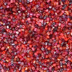 Vidrilho Jablonex Mix Tons Vermelho 2x9/0=2,6mm