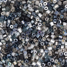 Vidrilho Jablonex Mix Tons Cinza 2x9/0=2,6mm