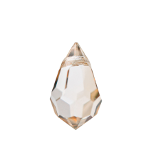 Pingente Drops Preciosa art. 45151681 Cristal Honey 10x6mm