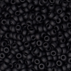 Miçanga Miyuki Seed Bead Mate Black Fosco 11/0 = 2mm