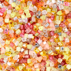 Vidrilhos Jablonex Triangular Mix Vermelho Amarelo Rosa Branco 2,5mm