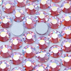 Strass Chaton Base Reta (Sem Cola) Preciosa Light Rose AB SS12 = 3mm