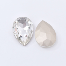 Strass Gota Supreme Cristal 30x20mm