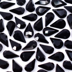 Strass Gota Supreme art.8017 base cônica Jet 13x7,8mm