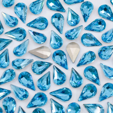 Strass Gota Supreme art.8017 base cônica Água 13x7,8mm