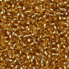 Miçanga Jablonex Ouro Novo Transparente 17020 2/0 = 6,1mm