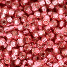 Miçanga Jablonex Fuchsia Solgel Dyed Transparente 08298 9/0 = 2,6mm