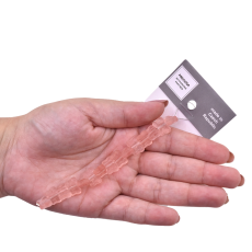 Contas de Murano Borboleta Matte Rosa 70120 8mm