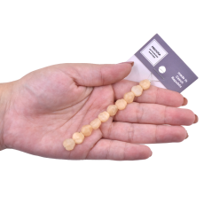 Contas de Murano Flor Bege 14000 9mm