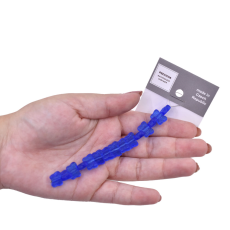 Contas de Murano Borboleta Matte Safira 30050 8mm