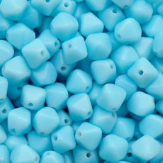 Contas de Murano Balão Fosco Água Leitoso 61000 6mm