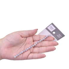 Contas de Murano Balão Fosco Lilás 24000 6mm