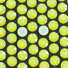 Strass Chaton Base Reta (Sem Cola) Preciosa Cristal Neon Yellow SS20 = 4,6mm