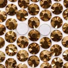 Strass Chaton Base Reta (Sem Cola) Supreme Cristal Aurum SS16 = 3,8mm