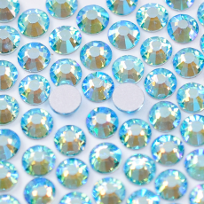 Strass Chaton Base Reta (Sem Cola) Supreme Agua Auroa Boreal SS16 = 3,8mm