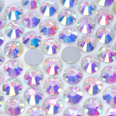 Strass Chaton Base Reta (Sem Cola) Supreme Cristal Aurora Boreal Austral SS20 = 4,6mm