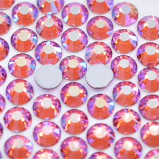 Strass Chaton Base Reta (Sem Cola) Supreme Rose Aurora Boreal SS20 = 4,6mm