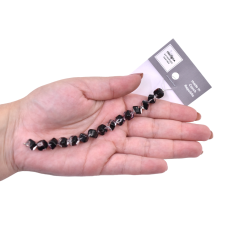 Contas de Murano Cubo Lined Lilás Cristal 2698 8mm