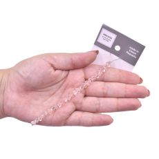 Contas de Murano Flor Rosa 70110 4x6mm