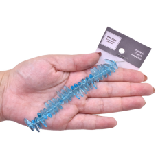 Contas de Murano Bumerang Água 60010 17x10mm