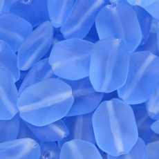 Contas de Murano Beetle Safira 30050 14x10mm