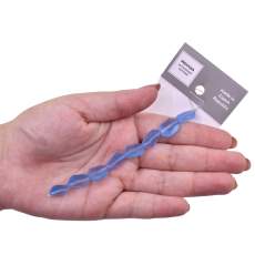 Contas de Murano Beetle Safira 30050 14x10mm