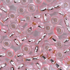 Miçanga Jablonex Vintage Rose Light Transparente Solgel Dyed 08273 6/0 = 4,1mm