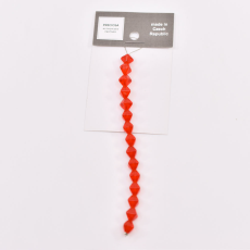 Contas de Murano Balão Transparente Vermelho Claro 90060 8mm