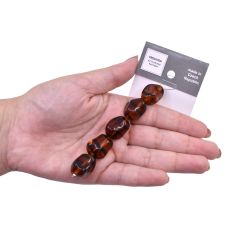 Contas de Murano Barroca Onça 18016 20x17mm