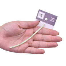 Contas de Murano Cubo Lustroso Verde 53100 4mm