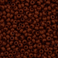 Miçanga Jablonex Marrom Fosco 13600 10/0 = 2,3mm