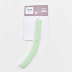 Contas de Murano Folha Prancha Verde 53100 11x6mm