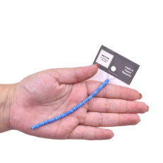 Contas de Murano Disco Fosco Água 64020 4mm