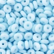 Contas de Murano Disco Fosco Água 64000 4mm