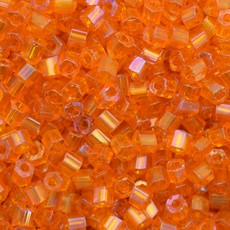 Vidrilho Jablonex Laranja Transparente T Aurora Boreal 91000 2x9/0=2,6mm