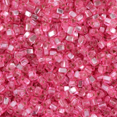 Vidrilho Jablonex Triangular Pink Solgel Dyed Transparente 08277 2,5mm
