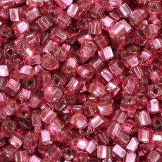 Vidrilho Jablonex Triangular Fuchsia Solgel Dyed Transparente 08298 2,5mm