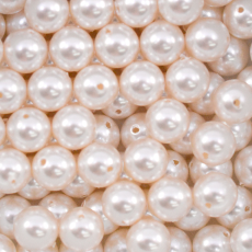 Pérola de Vidro Collection (Premium) Branco 6mm