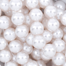 Pérola de Vidro Collection (Premium) Branco 8mm