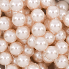 Pérola de Vidro Collection (Premium) Creme 8mm