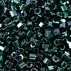 Vidrilho Jablonex Verde Transparente T Lustroso 56620 2x9/0=2,6mm
