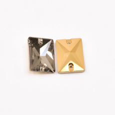 Retângulo para Bordar Supreme Cristal Aurum 18x13mm