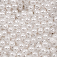Pérola de Vidro Collection Branco 3mm