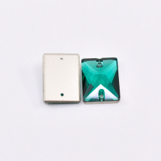 Retângulo para Bordar Supreme Emerald 18x13mm