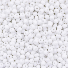 Miçanga Supreme Branco Fosco 03050 6/0 = 3,6mm