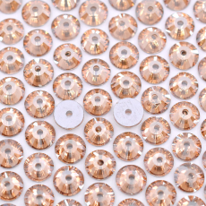 Lantejoula de Cristal Supreme Cristal Honey 4mm
