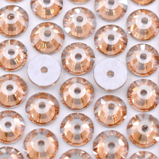 Lantejoula de Cristal Supreme Cristal Honey 8mm