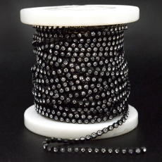 Strass em Fio Plástico Preciosa® Cristal SS12 = 3mm