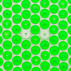 Lantejoula de Cristal Supreme Cristal Neon Green 4mm